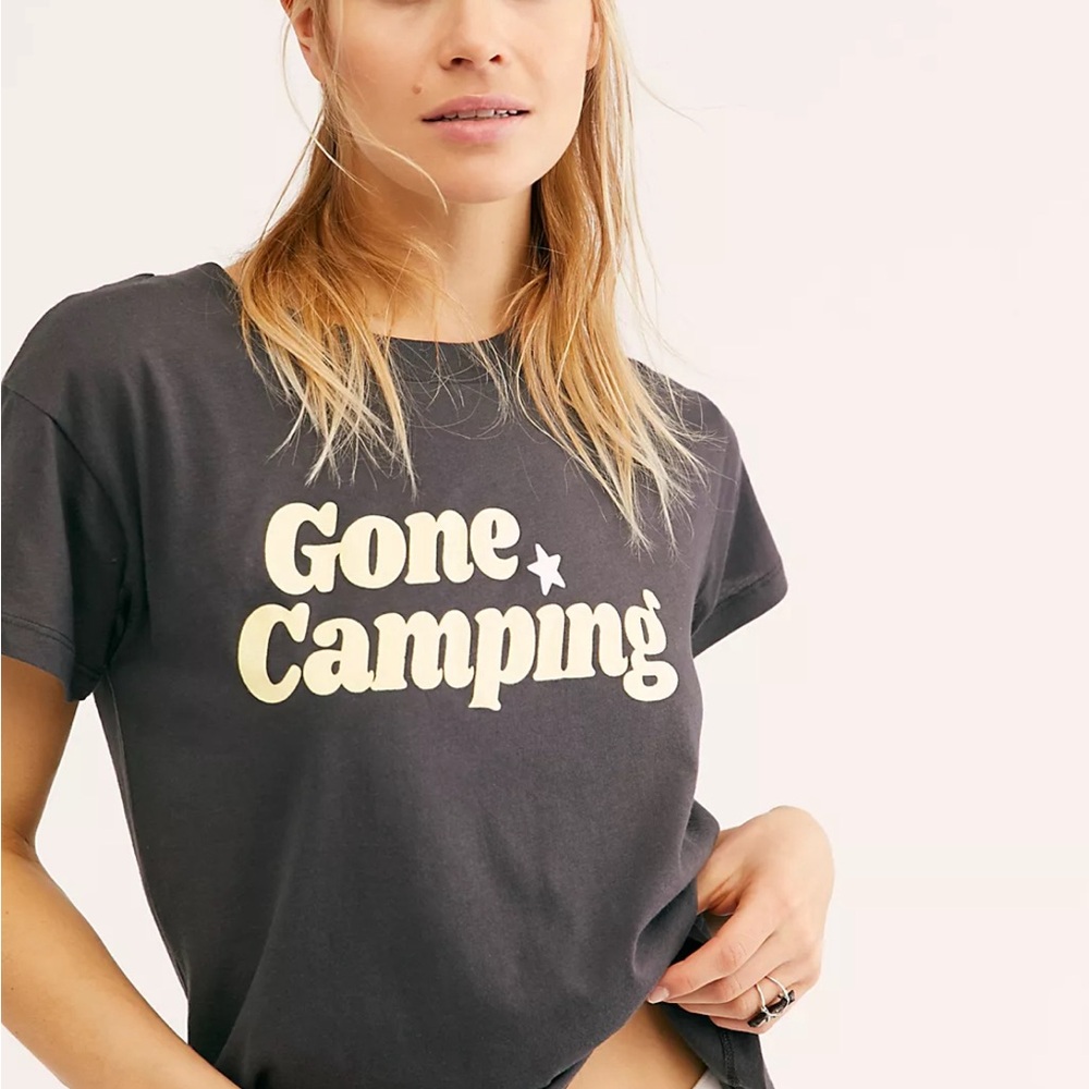 Free People/Girl Dangerous 'Gone Camping' Tee